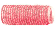 Бигуди-липучки DEWAL, розовые d 24 мм, 12 шт./уп. (Цв: Pink) No Brand