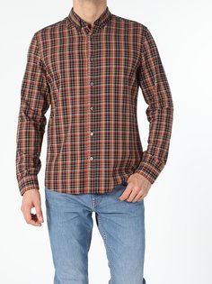 Рубашка мужская Colins CL1052364_Q1.V1 разноцветная S Colins
