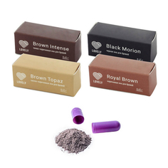 Набор, Lovely, Хна для бровей Black Morion, 1 капсула, 3 шт.