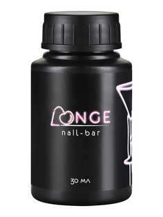 База для гель-лака LONGE nail-bar Elastic Base каучуковая, эластичная, прозрачная, 30 мл