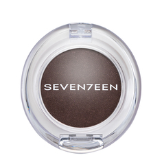 Тени для век Seventeen сатиновые Silky Shadow Satin 210 коричневая слива