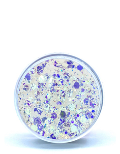 Блёстки для лица и тела Queridos Glitters Глиттер гель Зеркало 3 мл No Brand