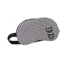 Маска для сна Black two cat серая No Brand