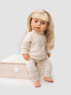 Одежда для куклы Richline Baby Born 43 см, Х-355 Экрю
