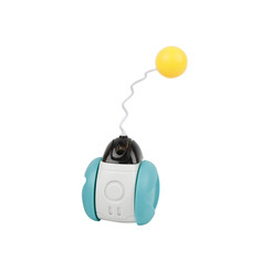 Игрушка для кошек Pet Universe со звуком и шариком на пружинке, цвет голубой, PU4005BE