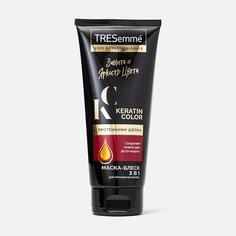 Маска-блеск TRESemme Keratin Color Защита и яркость цвета 3в1, с протеинами шелка, 200 мл