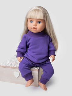 Одежда для куклы Richline Baby Born 43 см, Х-355 Фиолетовый