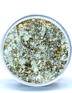 Блёстки для лица и тела Queridos Glitters Глиттер гель Королева 10 мл No Brand