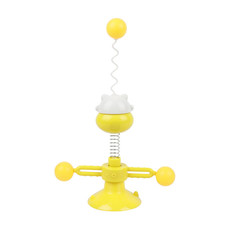 Игрушка для кошек Pet Universe Вращающиеся шарики, жёлтый, PU4003Y