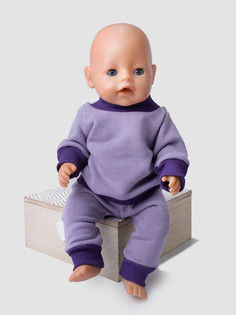 Одежда для куклы Richline Baby Born 43 см, Х-355 Сиреневый-фиолетовый