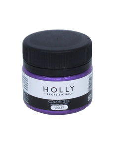 Декоративный гель для волос, лица и тела COLOR GEL Holly Professional, 20 мл (Цв: Violet) No Brand