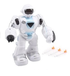 Робот Super Warrior со свет/звук эффектами, на батарейках, арт. 817 No Brand