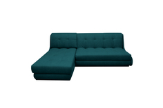 Диван НЭНДО Турин с оттоманкой Velutto 20 172x178x90