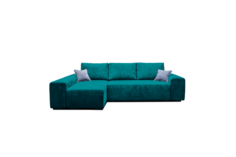 Диван НЭНДО Адриан с оттоманкой Velutto 20 277x170x92