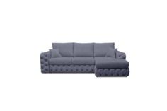 Диван НЭНДО Райли NEW с локтем в оттоманке Velutto 32 260x156x108
