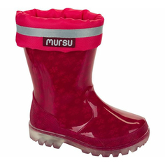 Сапоги резиновые Mursu, фуксия, р. 23