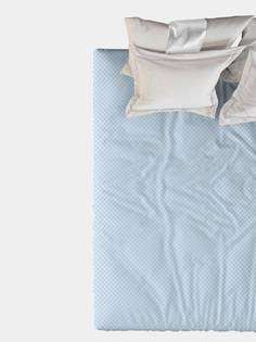 Простыня на резинке Galtex Комфорт 160х200х20 Виши голубой