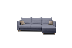 Диван НЭНДО Цезарь с оттоманкой Velutto 32 295x170x92