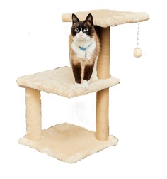 Когтеточка для кошки с лежаком Pet БМФ Арзан ЭЦ 35х35х64 см