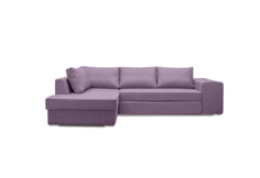 Диван НЭНДО Омега с оттоманкой Velutto 11 300x180x92