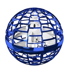 Радиоуправляемый квадрокоптер - спиннер Flying Spinner шар с сенсорными датчиками No Brand