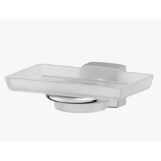 Мыльница настенная FBS ESP 010 хрусталь хром