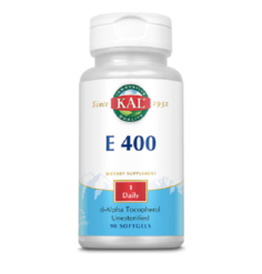 Витамин E KAL E 400 (Витамин E 400 МЕ) 268 мг 90 гел. капсул
