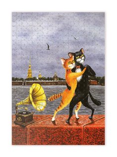 Пазлы деревянные Collaba puzzle Танго над Невой, 504 детали, 962256