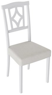 Стул ТриЯ Сити 3, белый матовый/белый Triya