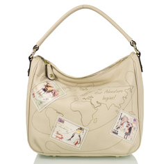 Сумка женская Curanni 757, бежевый