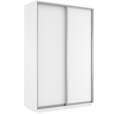 Шкаф-купе Е1 Экспресс Элемент дуо 160-220-60 Белый Снег