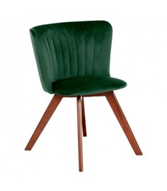 Стул Bradex Bella , зеленый/темный орех