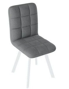 Стул ТриЯ Франк ДП triya-169455, серый/белый матовый