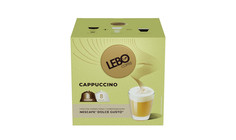 Кофе в капсулах LEBO Cappuccino совместимы с кофемашинами Dolce Gusto, 16 шт.