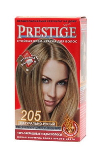 Крем-краска для волос Vips Prestige 205 натурально русый 115 мл