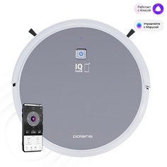 Робот-пылесос Polaris PVCR 4105 WI-FI IQ Home Aqua серебряный