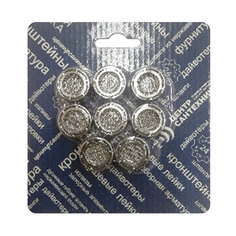 АЭРАТОРЫ ДЛЯ СМЕСИТЕЛЯ МЕТАЛЛ. D16 С ВНУТР. РЕЗЬБОЙ (КОМПЛЕКТ 8 ШТ.) (1/100) Центр Сантехники