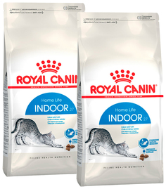 Сухой корм для кошек Royal Canin Indoor 27, 2 шт по 2 кг