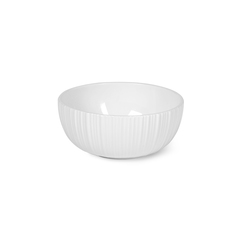 Fissman Пиала фарфоровая Elegance white 400мл