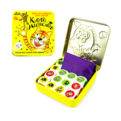 Игра настольная Кот мышелов (жестяная коробочка) Десятое королевство
