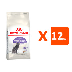 Сухой корм для кошек Royal Canin кастрированных и стерилизованных 12 шт по 0,4 кг