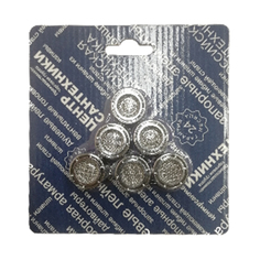 АЭРАТОРЫ ДЛЯ СМЕСИТЕЛЯ МЕТАЛЛ. D16 С ВНУТР. РЕЗЬБОЙ (КОМПЛЕКТ 6 ШТ.) (1/100) Центр Сантехники