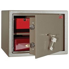 Сейф офисный AIKO "ТМ-25", 250х340х280 мм, 10 кг, ключевой замок, полка No Brand