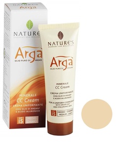 BB и СС средство Natures Arga Minerale CC Cream Medium Light 50 мл