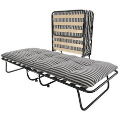 Раскладушка Leset 204 (190x80x44см) с матрасом (кровать раскладная) No Brand