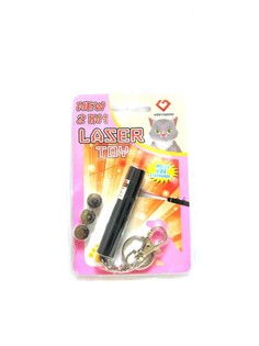 Игрушка для кошек Ripoma Laser Toy со светящимся LED-лучом черная