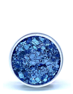 Блёстки для лица и тела Queridos Glitters Глиттер гель Сияние 3 мл No Brand