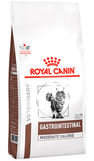 Сухой корм для кошек Royal Canin Gastro Intestinal Moderate Calorie для ЖКТ, 6 шт по 2 кг