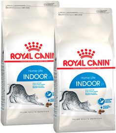Сухой корм для кошек Royal Canin Indoor 27, 2 шт по 2 кг
