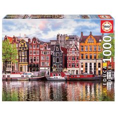 Пазлы EDUCA Puzzle Танцующие дома: Амстердам 1000 деталей 18458